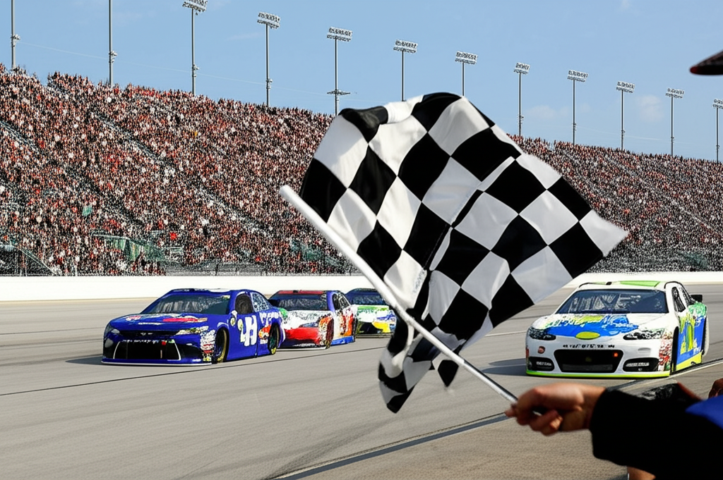 NASCAR Cup Series - Cook-Out 400 - Denny Hamlin
